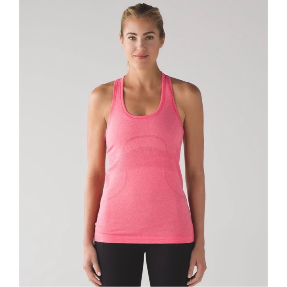 Lululemon Athletica Swiftly Tech Racerback In Barbiecore Pink Size 10